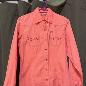 Cruel girl button down rodeo shirt